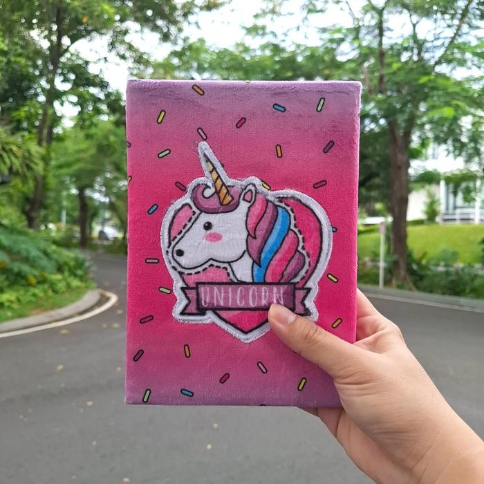 

READY Buku Diary Agenda Catatan Note Book Motif Bulu Karakter Unicorn Bolpen - Unicon Ungu B SIAP KIRIM