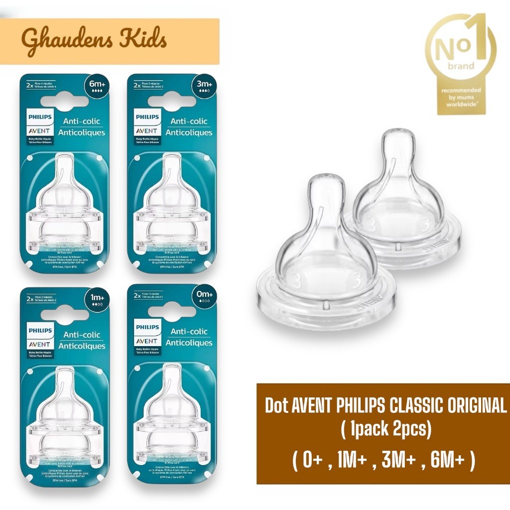 Dot Avent CLASSIC/Avent Teat Nipple Classic ORIGINAL