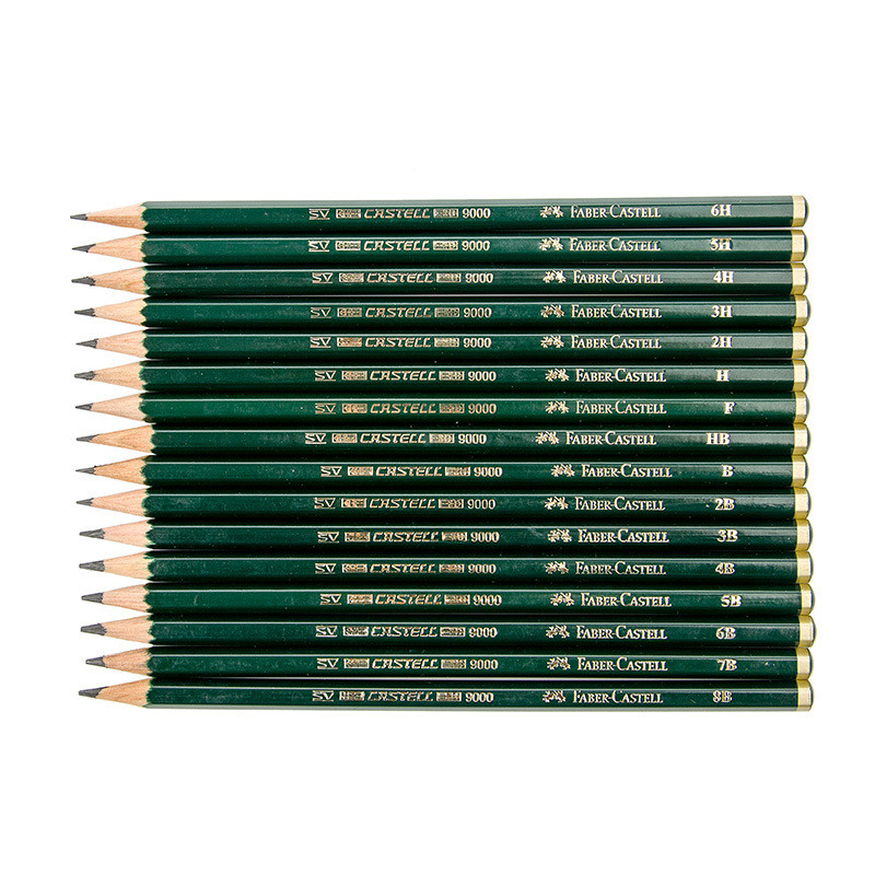 

16pcs Faber Castell Drawing Pencil Set 8B 7B 6B 5B 4B 3B 2B B HB F H 2H 3H 4H 5H 6H Wood Standard Pencils School Sketch Pencil