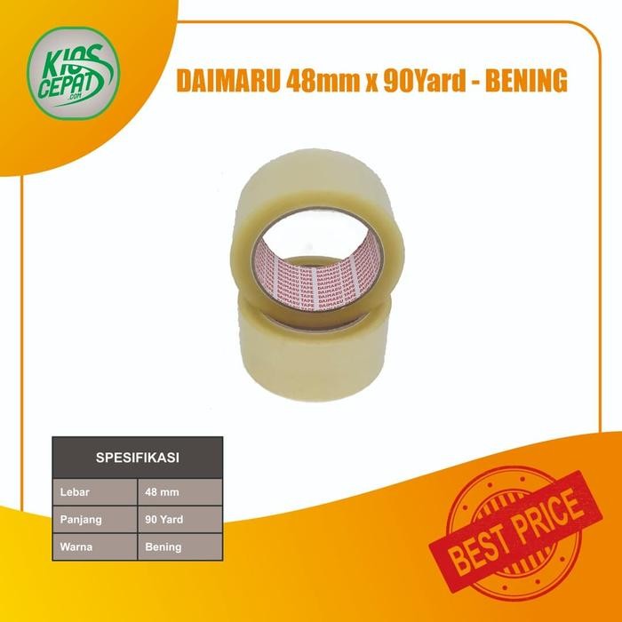 

f z e Lakban DAIMARU Bening (48mm x 90Yd)NG