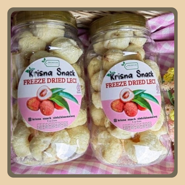 

KERIPIK BUAH LECI TOPLES VOLUME 500ML