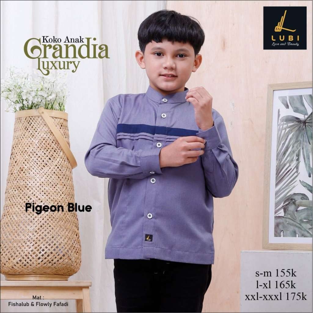 LUBI KOKO ANAK KA GRANDIA PIGEON BLUE