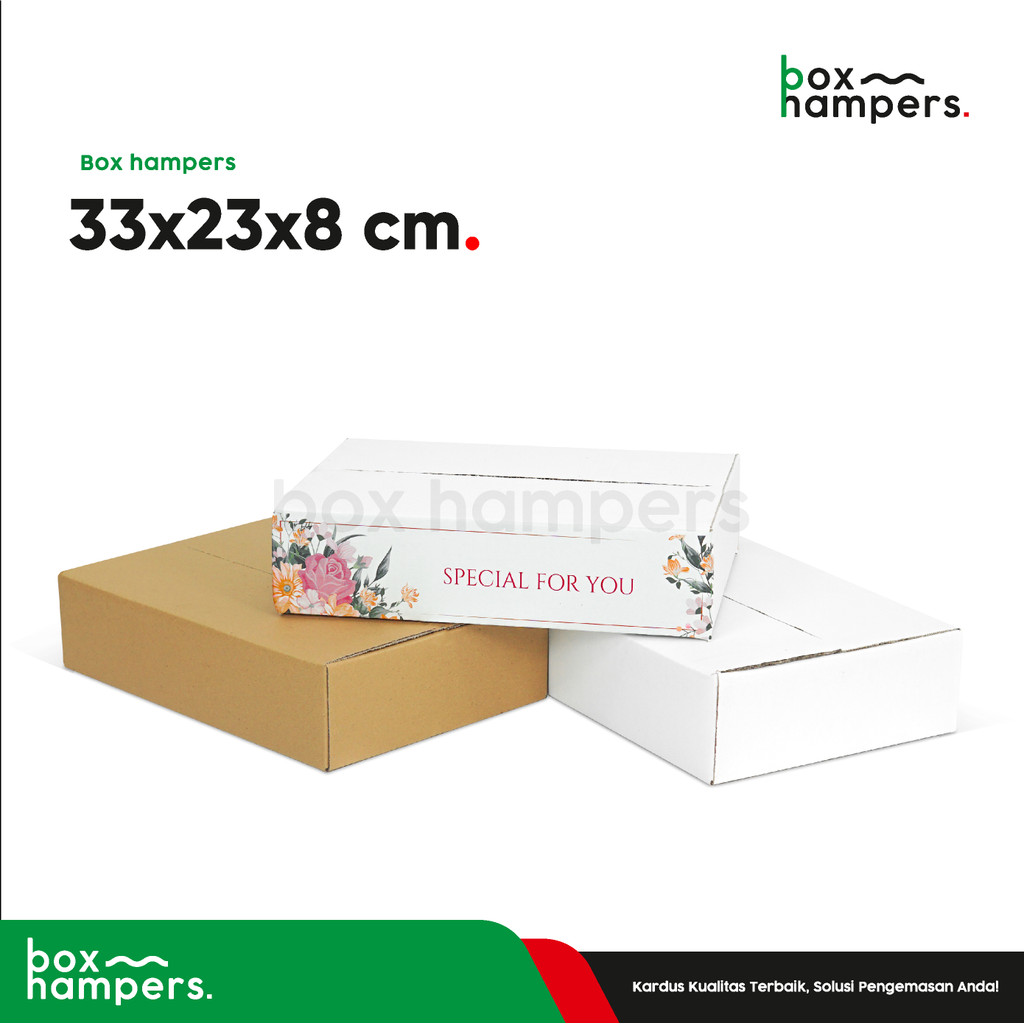 

Box 33x23x8 cm (Bucket Volume 1 kg) Kardus/Karton/Kemasan/Bucket/Boxbucket/Hampers/Boxnormal/Normal/Tinggi8