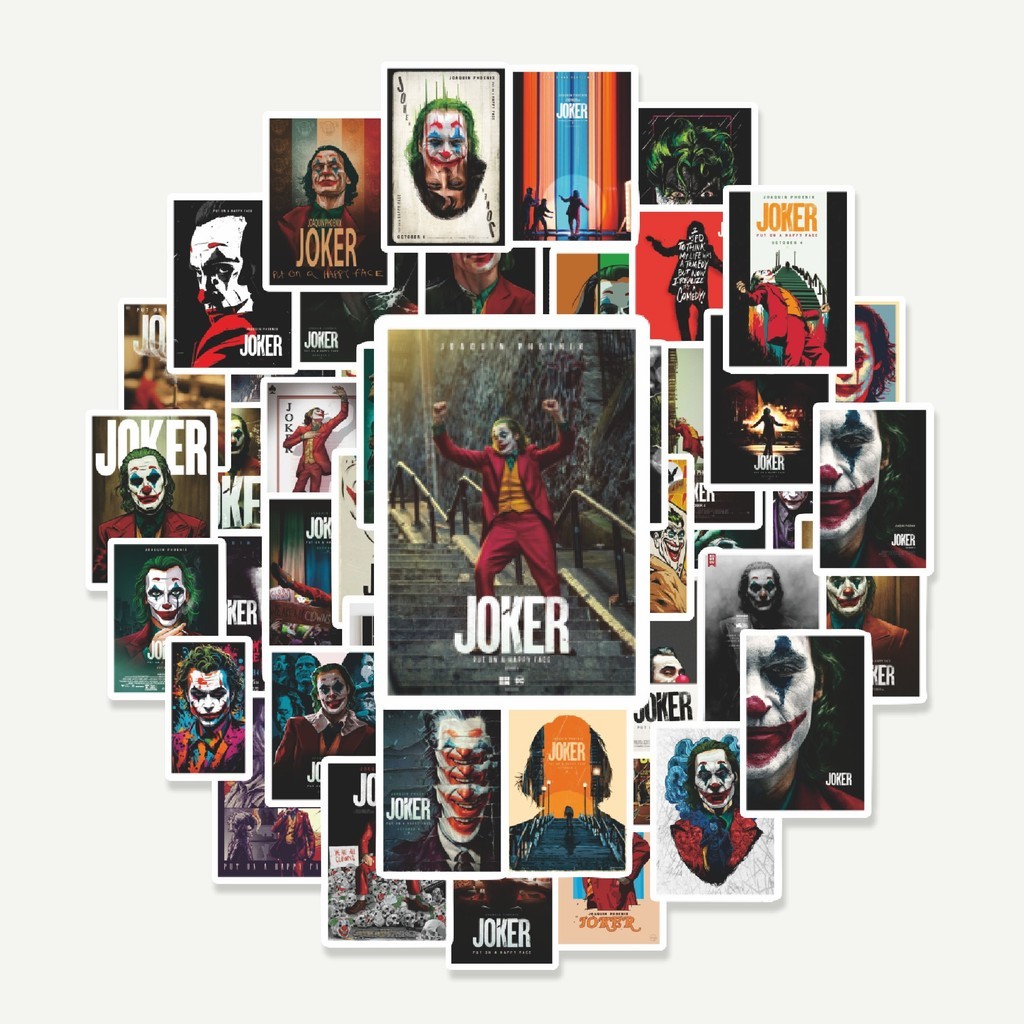 

Sticker Pack Poster Joker | Sticker TUMBLR | Stiker LAPTOP KOPER HELM