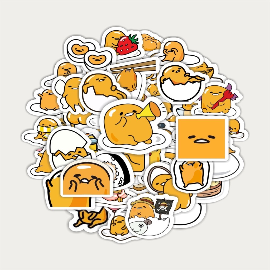 

Sticker Pack Stiker Sanrio Gudetama | Sticker TUMBLR | Stiker LAPTOP KOPER HELM