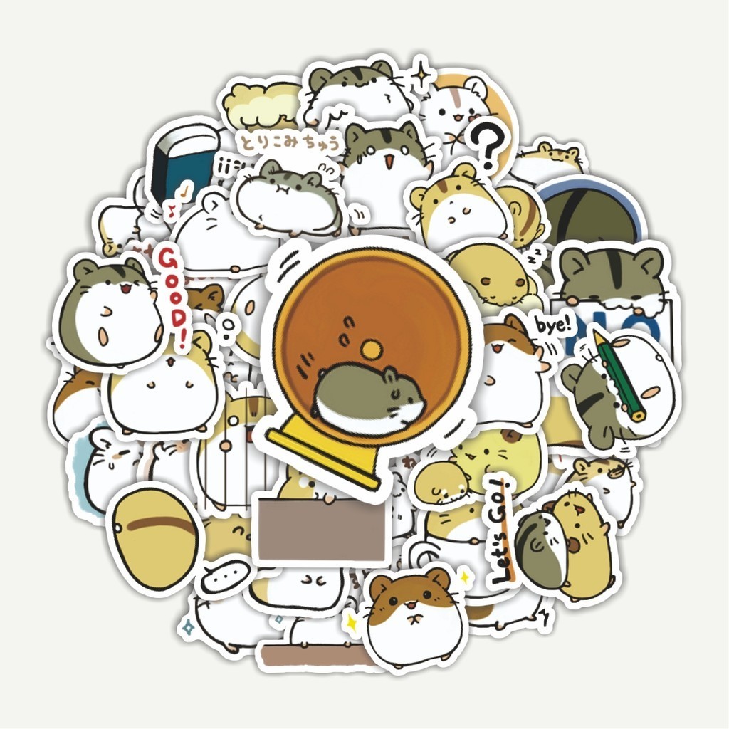 

Sticker Pack Stiker Hewan Hamster v1 | Sticker TUMBLR | Stiker LAPTOP KOPER HELM