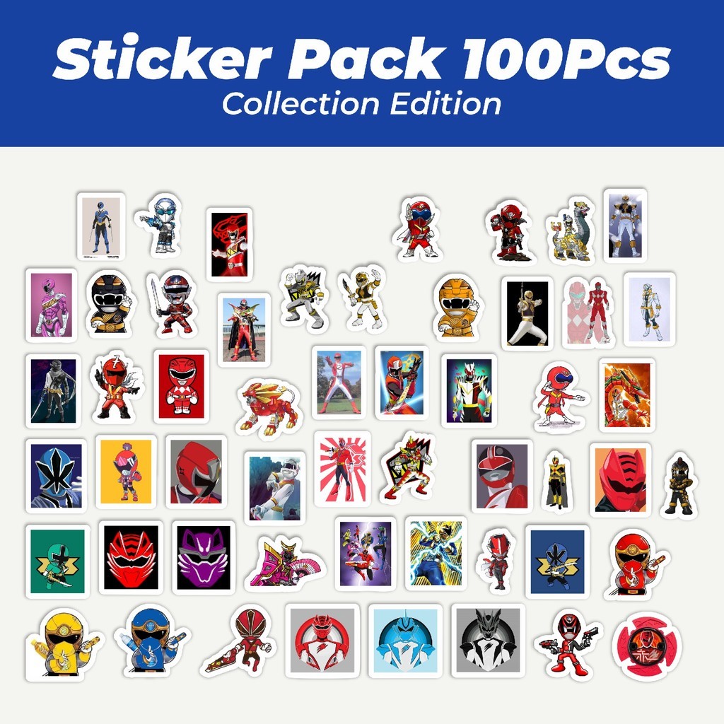 

Hot Stiker Mighty Morphin Power Rangers Lucu Anti Air Stikers Berperekat Waterproof Sticker Decal Buat Motor Helm Buku Journal Koper Casing HP Laptop Botol Minum