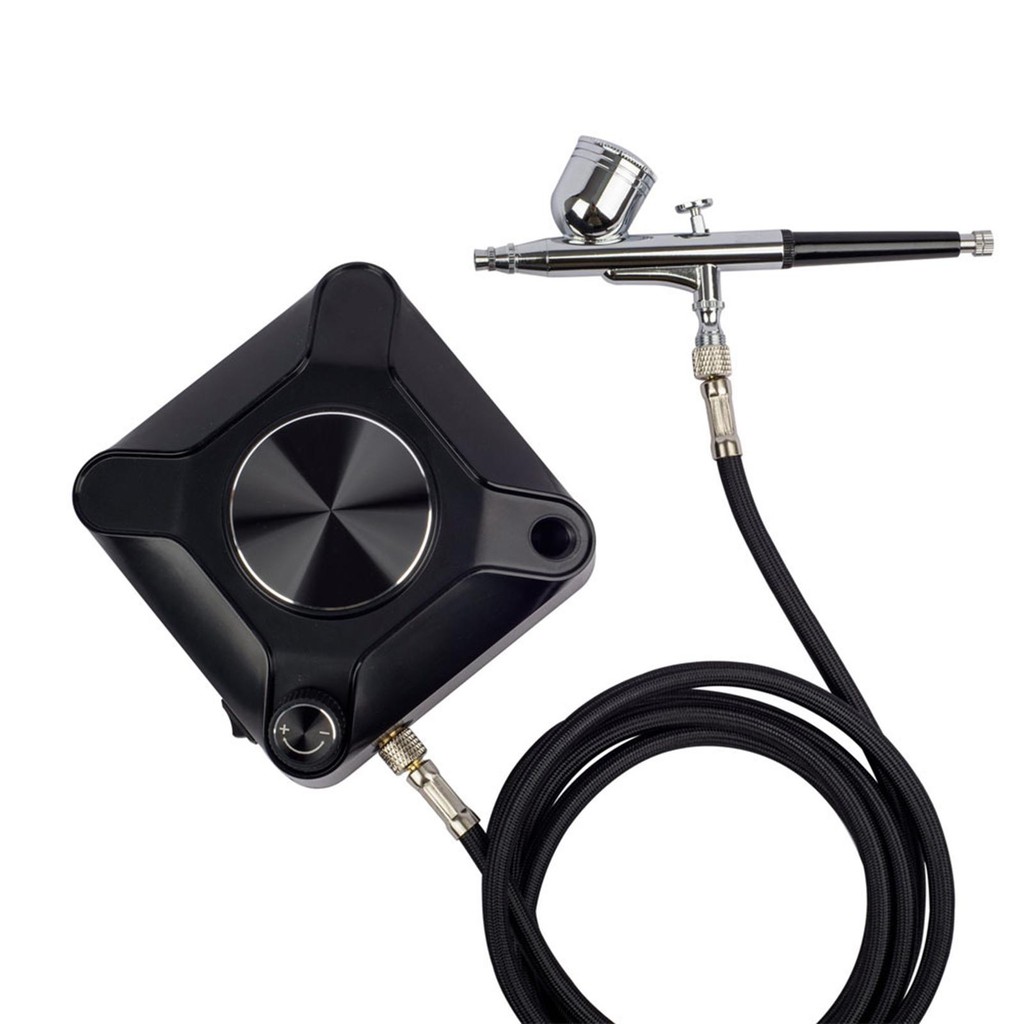 

Air Compressor Kit for Airbrush Electric Handheld Hobby Model Sprayer Paint Spray for Barber Salon Makeup Cake Decor Painting