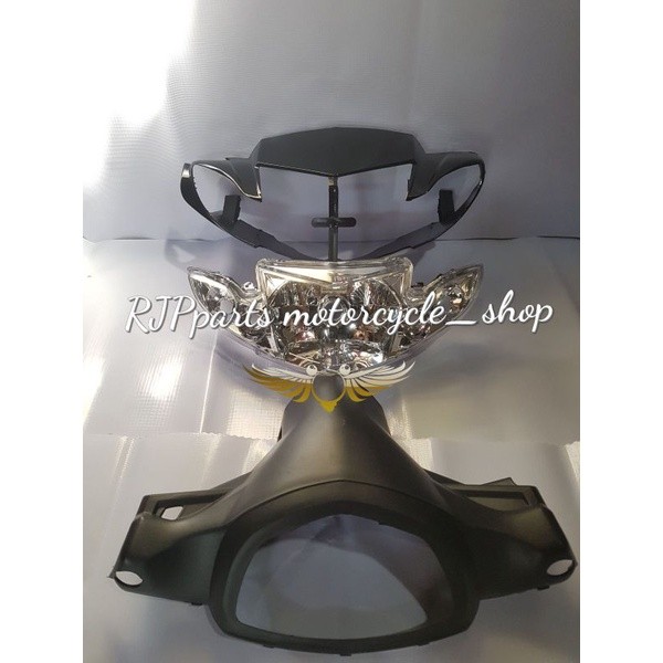 BATOK DEPAN/BATOK LAMPU VEGA R NEW BATOK DEPAN PLUS REFLEKTOR VEGA R NEW HITAM
