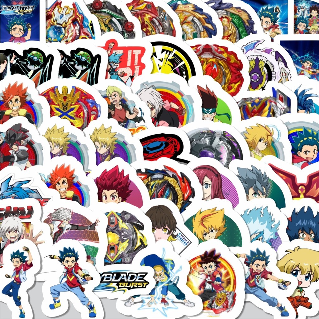 

Stiker Cutting Pack Stiker Beyblade Isi 100Pcs Series Aesthetic Lucu Keren Untuk Koper Bahan Vynil