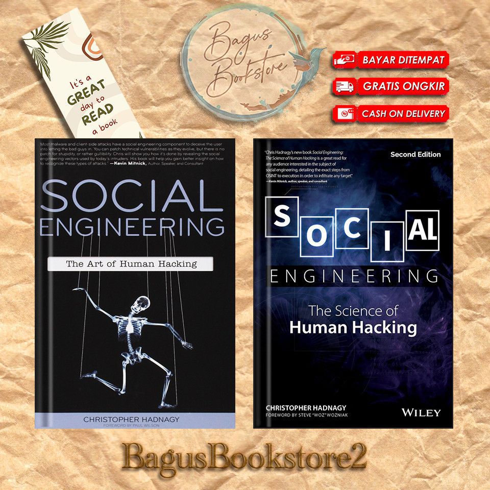 Social Engineering: The Science of Human Hacking by Christopher Hadnagy (English)