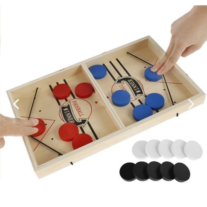 GGbell Board Game Mainan Air Hockey Mini-