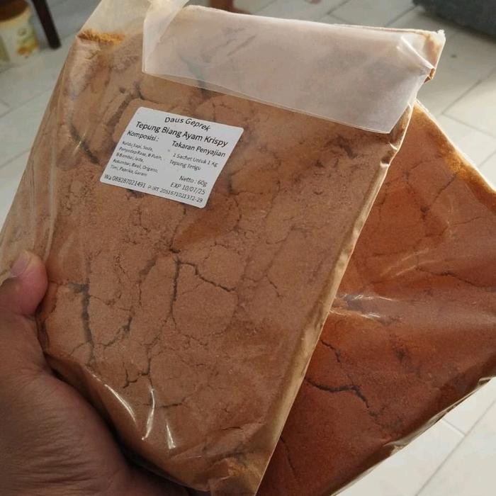 

tepung biang 1/2kg Bumbu Marinasi 1/2kg