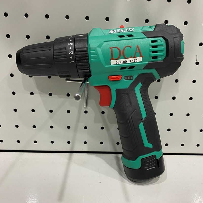 DCA ADJZ23-10iEK CORDLESS BRUSHLESS HAMMER DRILL 10MM-12V