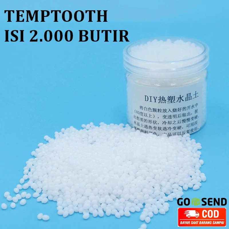 2.000 Butir Penambal Gigi Berlubang Tambal Gigi Patah Berlubang Ompong Renggang Tambal Gigi Berluban