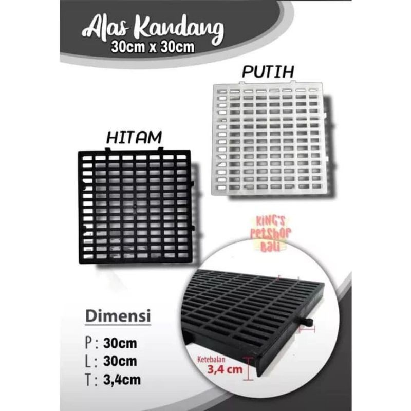 

PALET ALAS KANDANG 30x30cm