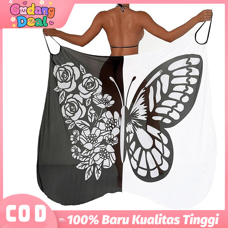 Kamen Pantai Modern Wanita Gaun Satu Potong Sexy dengan Tali Rok Span Nyaman & Stylish Cocok untuk R