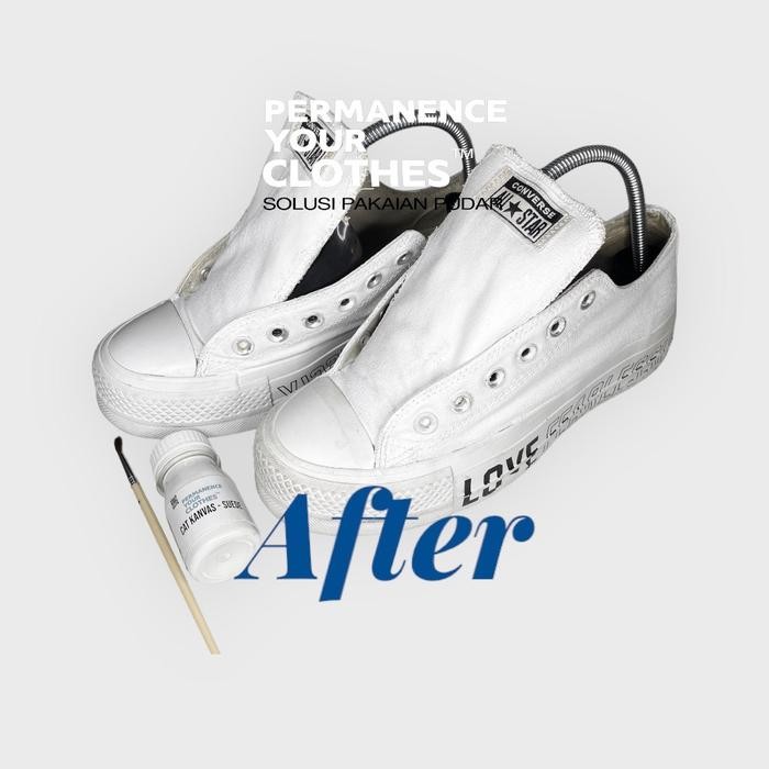 

Cat Sepatu Kanvas Canvas Suede water base - Cat Sepatu Canvas waterbased Shoe - Hitam, 50ml