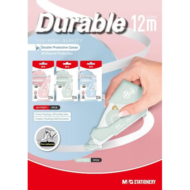 

M&G Correction tape ANTI PUTUS Durable Series 12meter ACT76371
