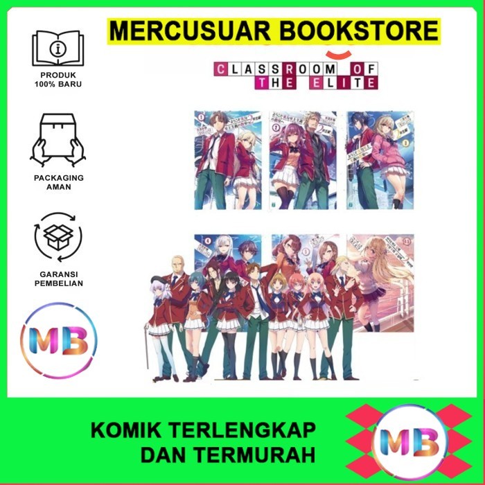 Classroom of the Elite || Classroom of the Elite Year 2 (Light Novel) - MercusuarBookstore