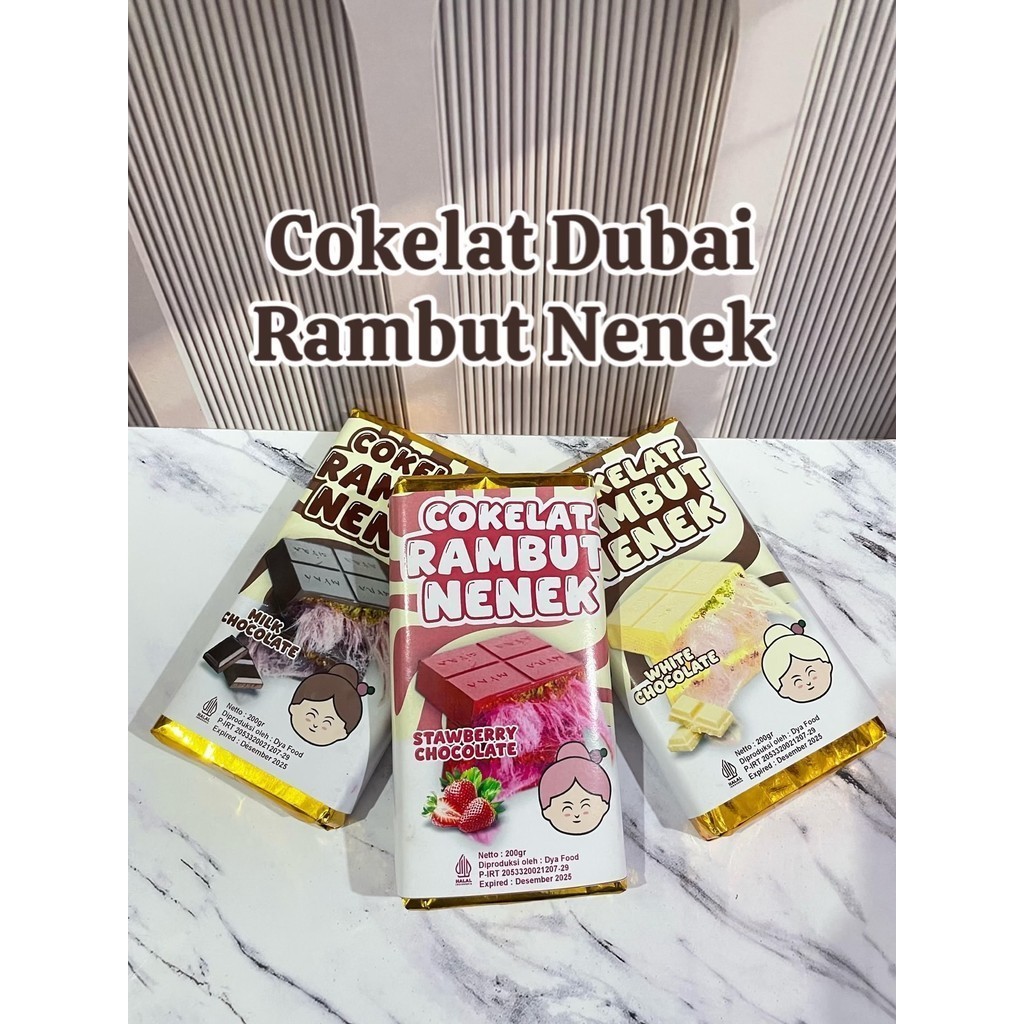 

COKLAT DUBAI new coklat [TERLARIS] COKLAT RAMBUT NENEK VIRAL ARUM MANIS MILKY