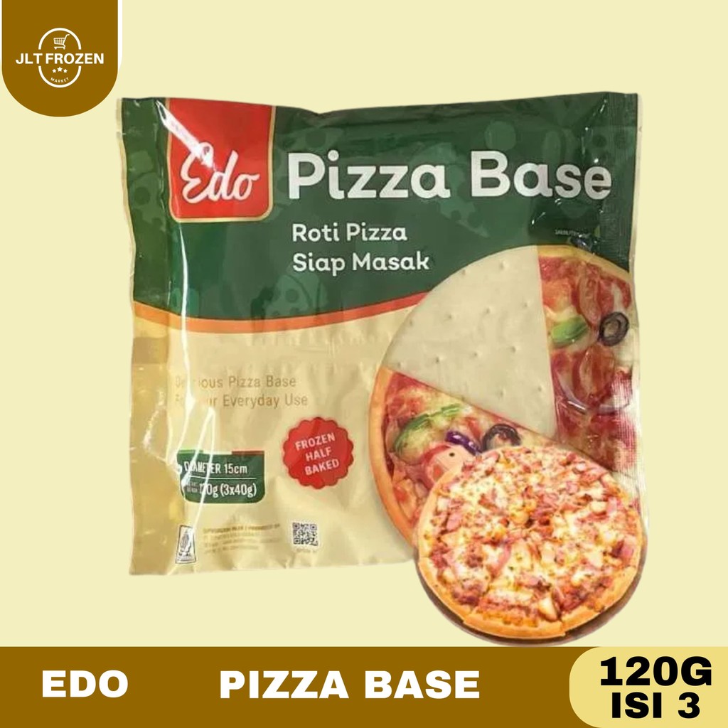 

Classica2106 Edo Pizza Base 120G - Roti Pizza / Pizza Dough / Siap Makan / Pizza / Isi 3 / Diameter