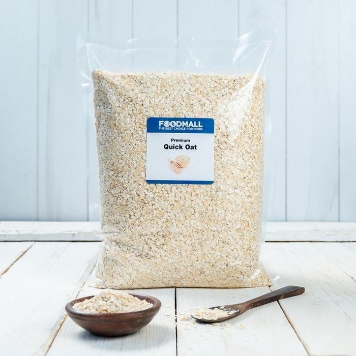 

Terjangkau -[NEW] Quick Rolled Oat / Gandum Instant 1KG - Granola Australia Halal 1 Kg - 1 KG