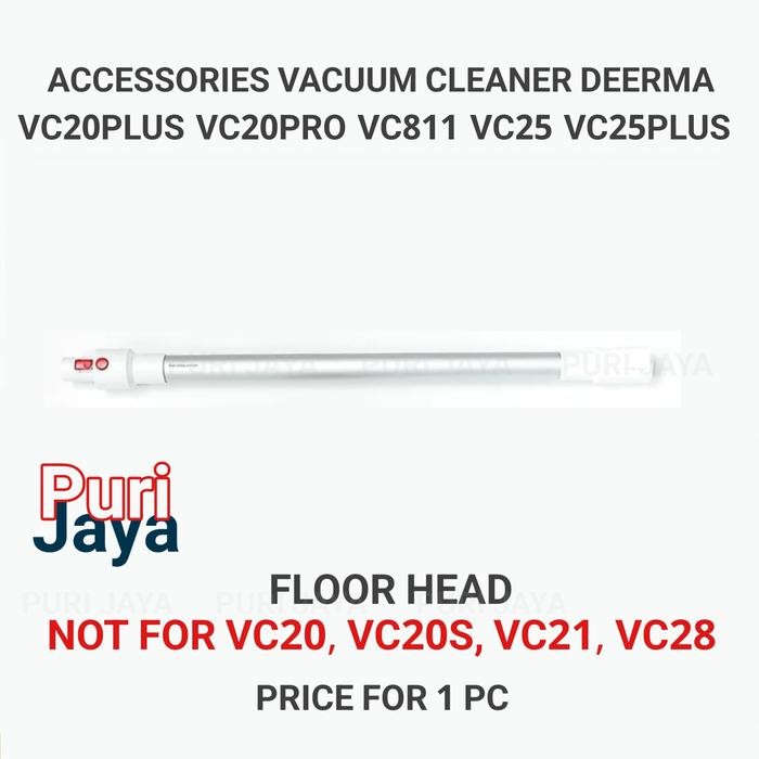 Deerma VC20 Plus VC21 VC20S Head Brush Nozzle Dust Box Adapter Charger - Stick Rod VC20+
