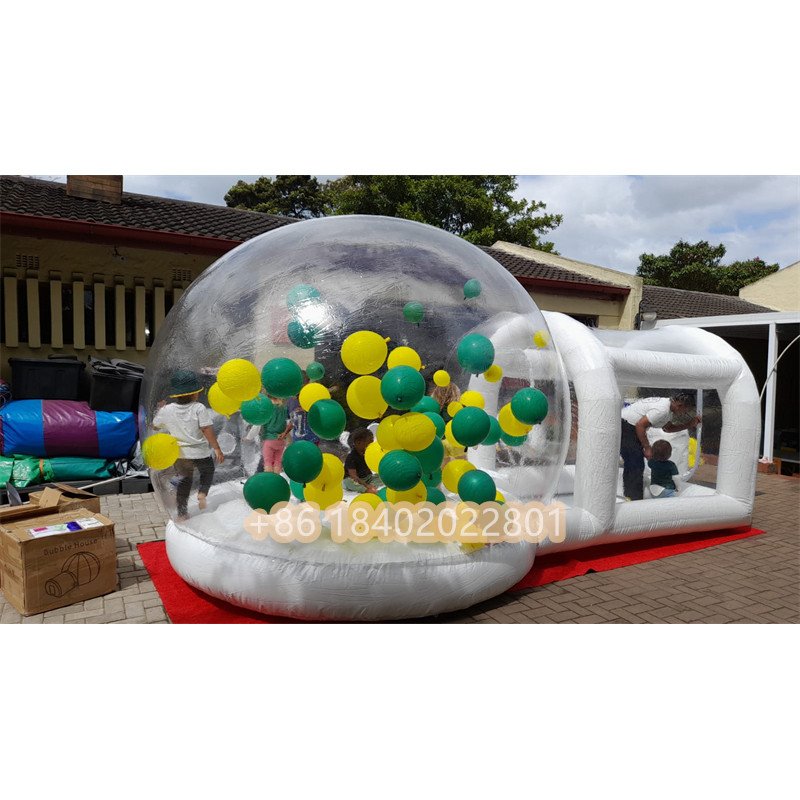 10ft diameter bubble house with bouncy bottom jumping bubble house inflatable bouncy bubble balloons