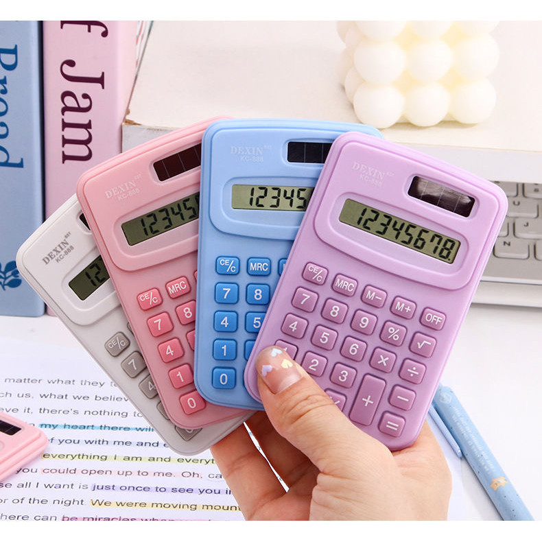 

Kalkulator Mini Aesthetic Warna Morandi Tombol Silikon Portable Untuk Sekolah Alat Tulis