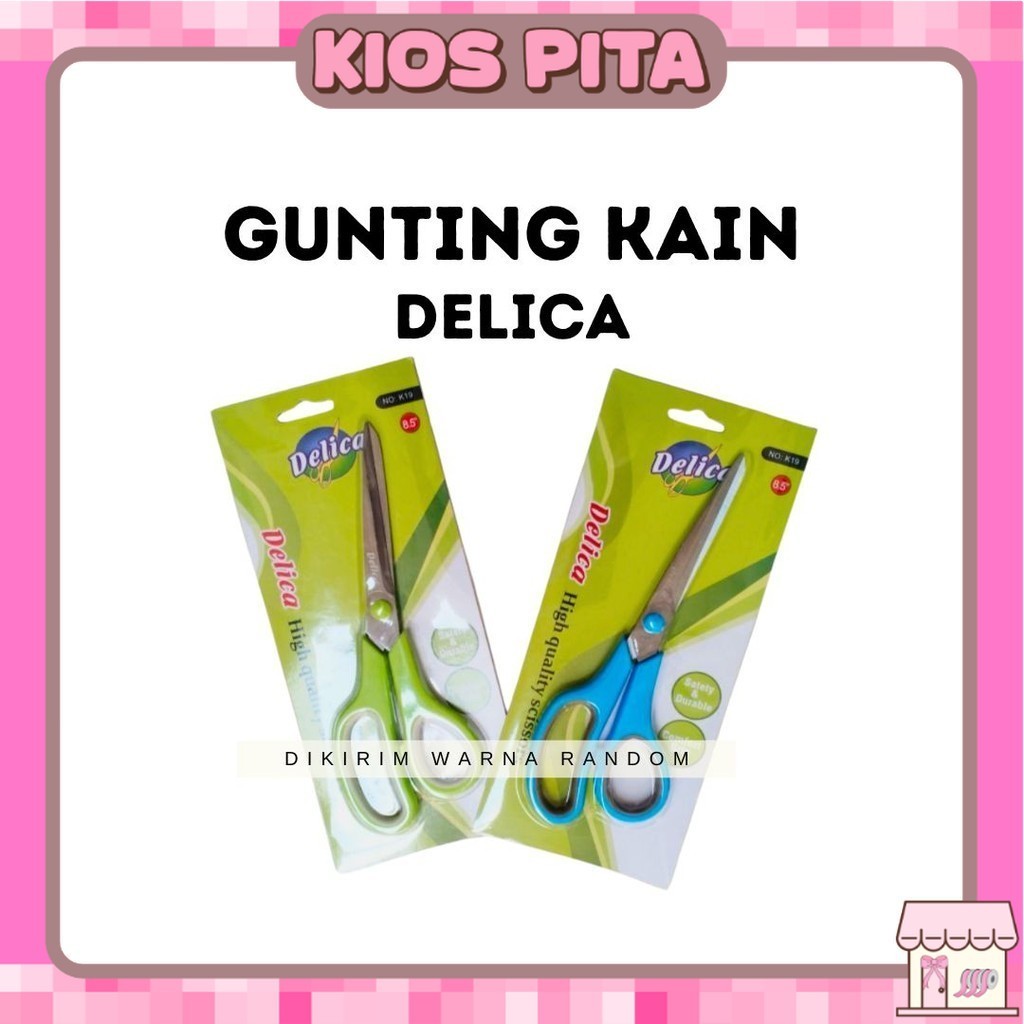 

DELICA Gunting Kain 8,5 inch (21 cm) Stainless Steel