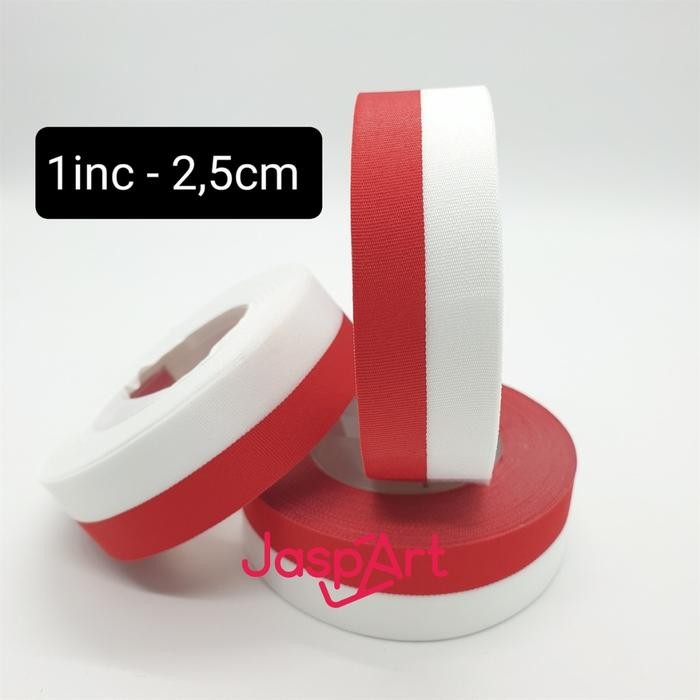 

Promo PITA MERAH PUTIH PITA KAIN MERAH PUTIH PITA BENDERA PITA MERAH PUTIH - 0.5inch/1.2cm Terlaris