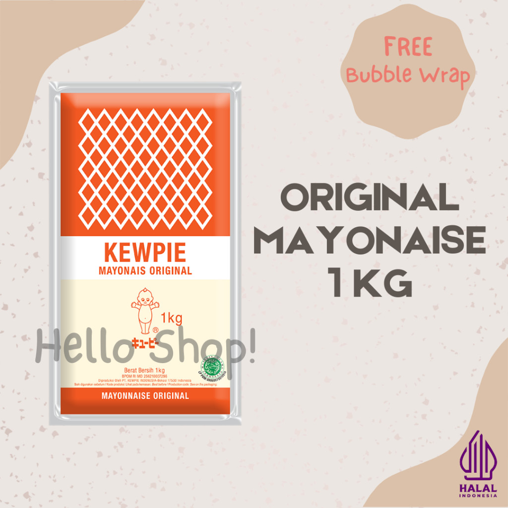 

KEWPIE MAYONAIS ORIGINAL / MAYONAISE 1 Kg