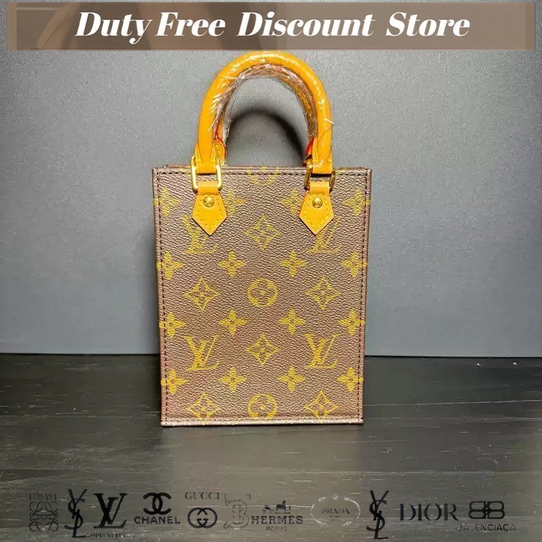(M81295) LV Louis Vuitton Petit Sac Plat / Tas Musik / Tas Bahu / Tas Bahu Wanita Garansi Dua Tahun 