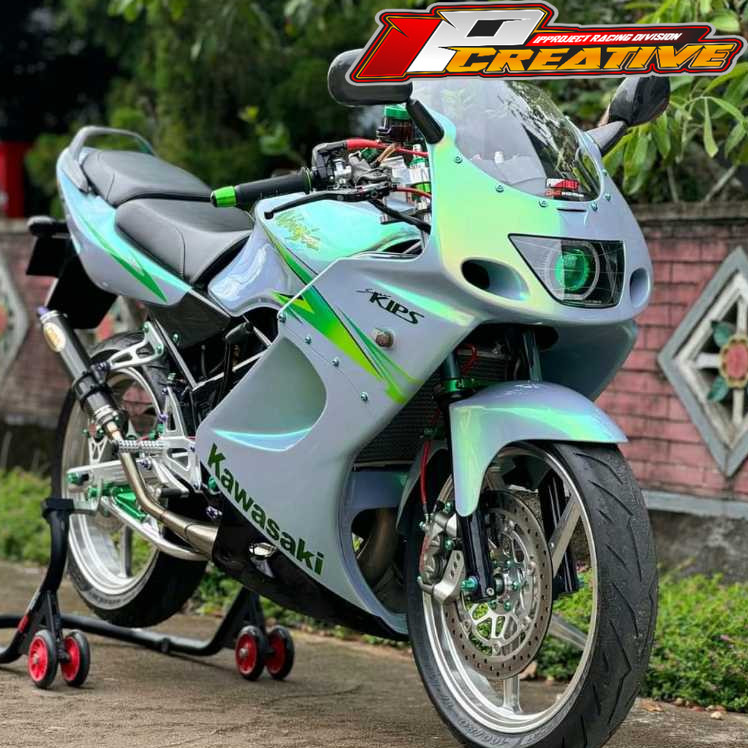 Stiker Striping Custom Ninja RR Old Transparan Maxdecal / Striping Transparan Ninja RR Old