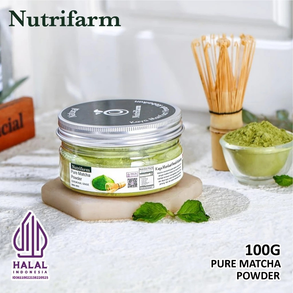 

Pure Matcha Powder Ceremonial Grade 100gr / Bubuk Matcha Murni 100 % / Original Japan