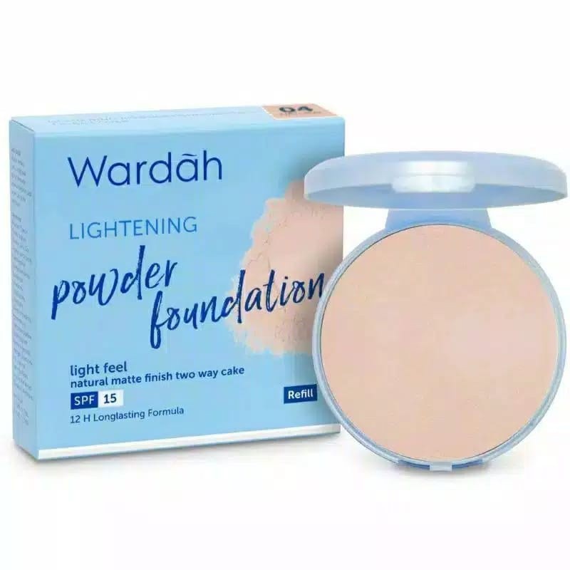 WARDAH Refill Lightening Powder Foundation Light Feel - Bedak Wardah - WARDAH REFIL -  Bedak Padat W