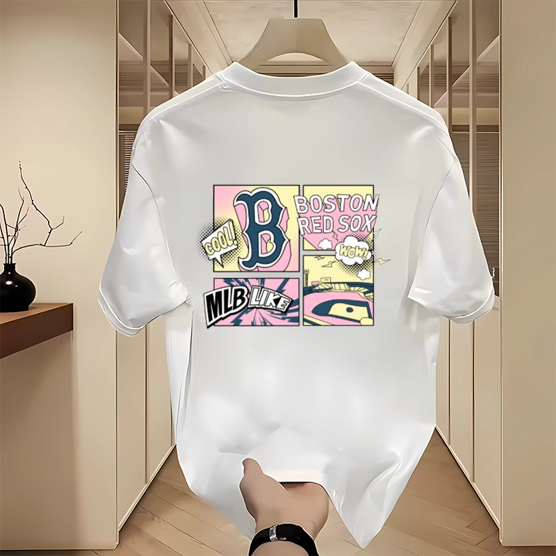 kaos mlb original 100% Kaos lengan pendek Pria Wanita  Unisex kaos Oversize