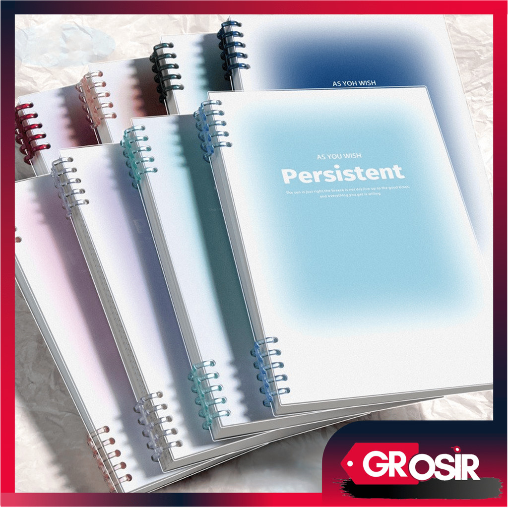 

Grosir - 6646 Buku Binder / Buku Catatan Lucu / Buku Tulis Sekolah / Aesthetic Korean Loose Leaf