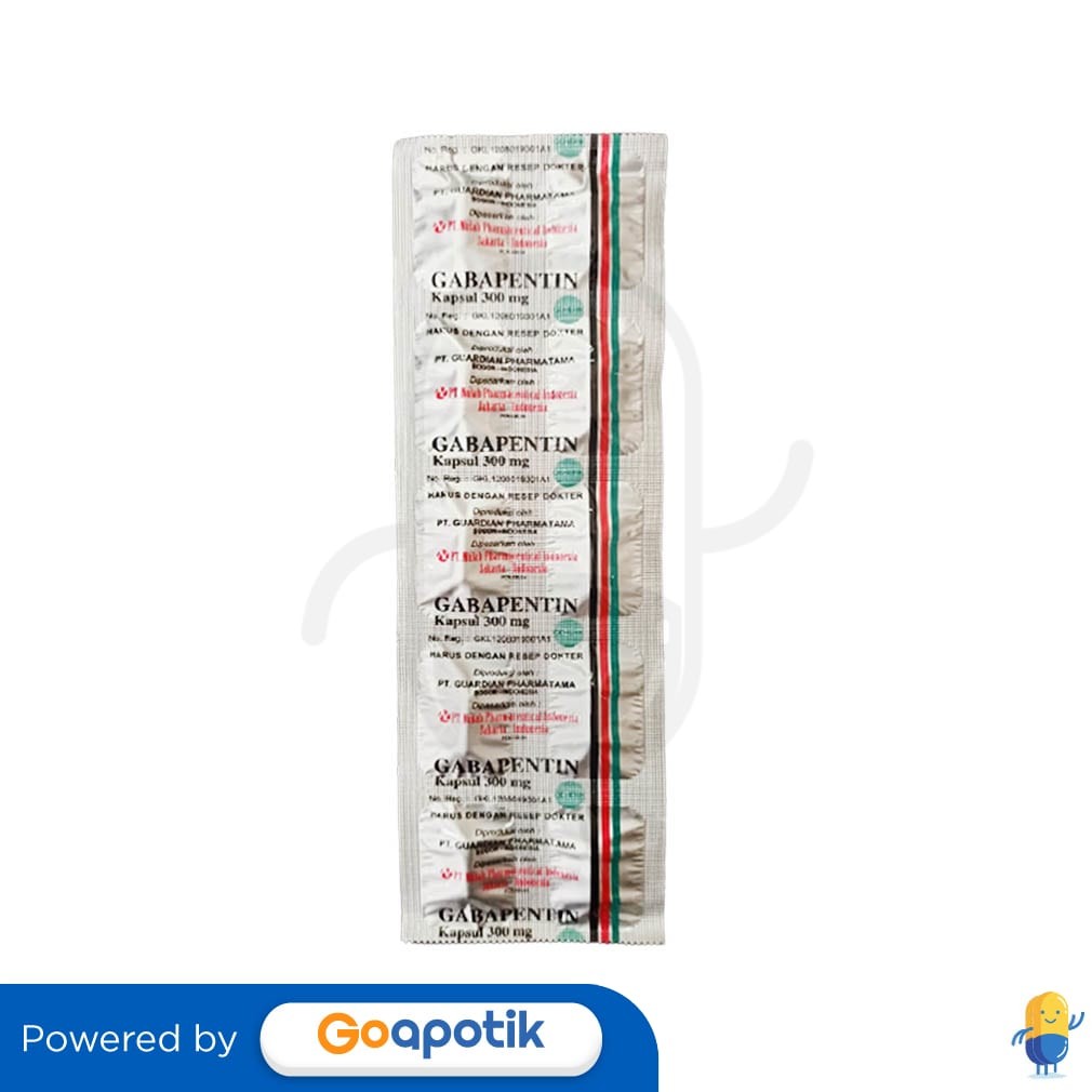Gabapentin Nulab 300 Mg Strip 10 Kapsul