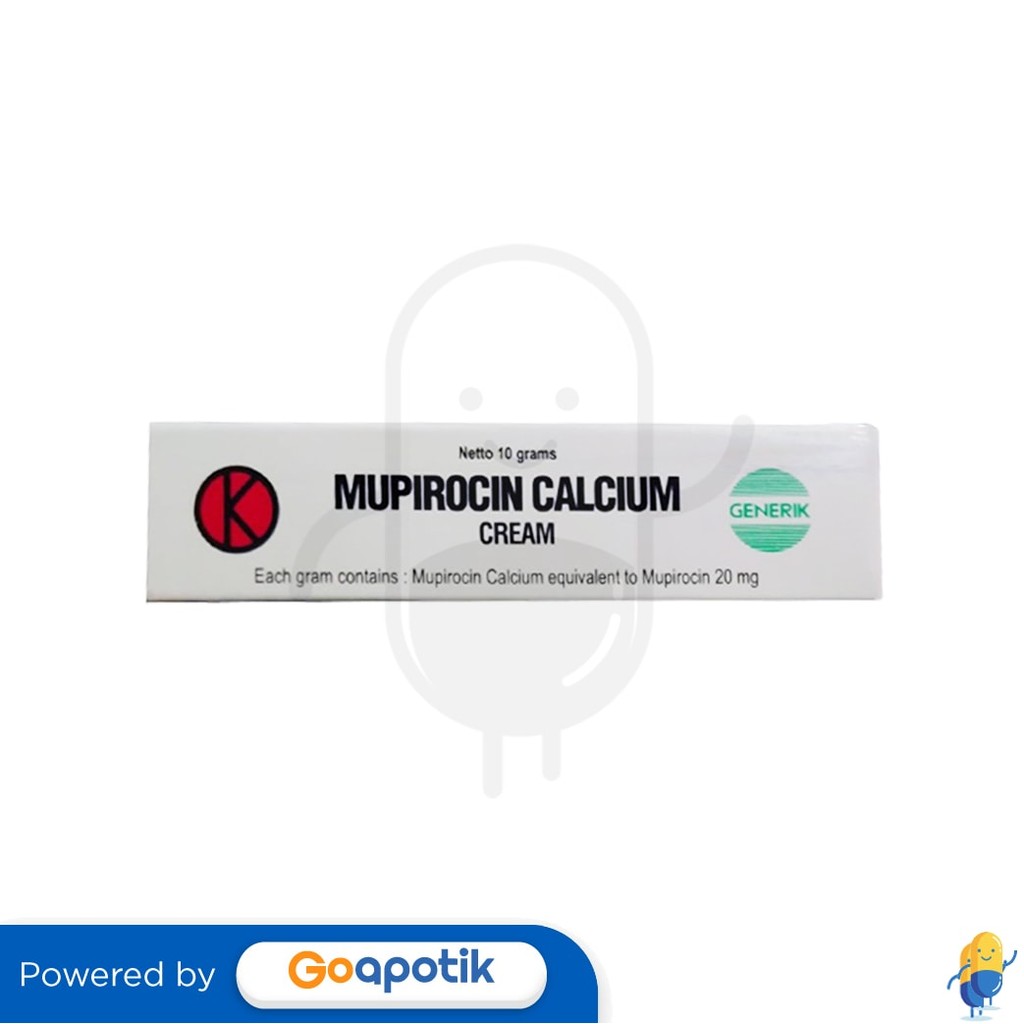 Mupirocin Calcium Ikapharmindo 2% Krim 10 Gram Tube