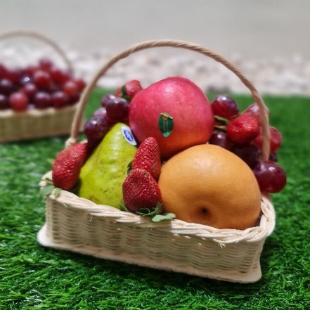 

Hampers Buah Segar Parsel Keranjang Rotan Premium Free Kartu Ucapan Bunga Tile Pita Bingkisan Lebaran Natal Christmas Lamaran BEST SELLER
