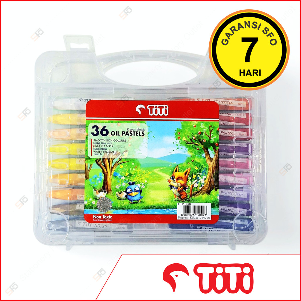 

Crayon Oil Pastel Titi isi 36