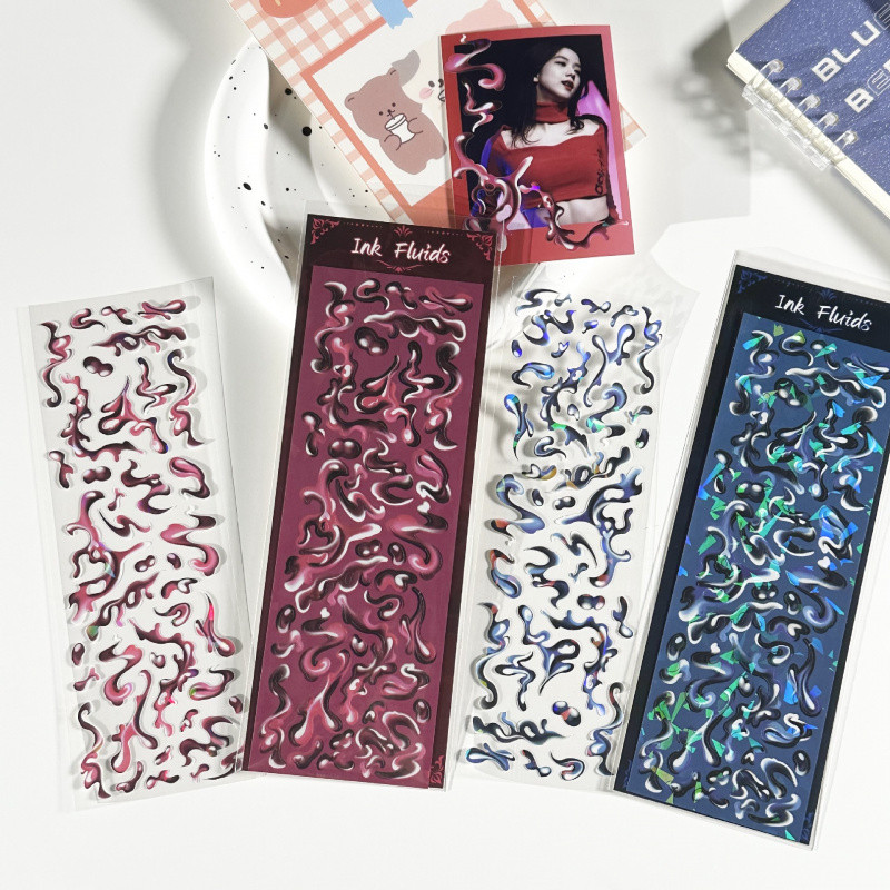 

Retro Antique Ink Stickers Handbook Photo Album Star Card Photo Notebook Diary Scrapbook DIY Decorative Cartoon Stickers