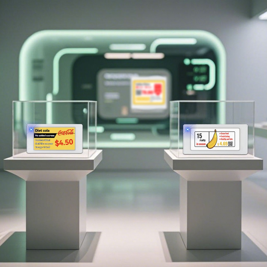 

Suppliers 5pcs 2.9" 2.66" electronic shelf label esl digital price tags for supermarket