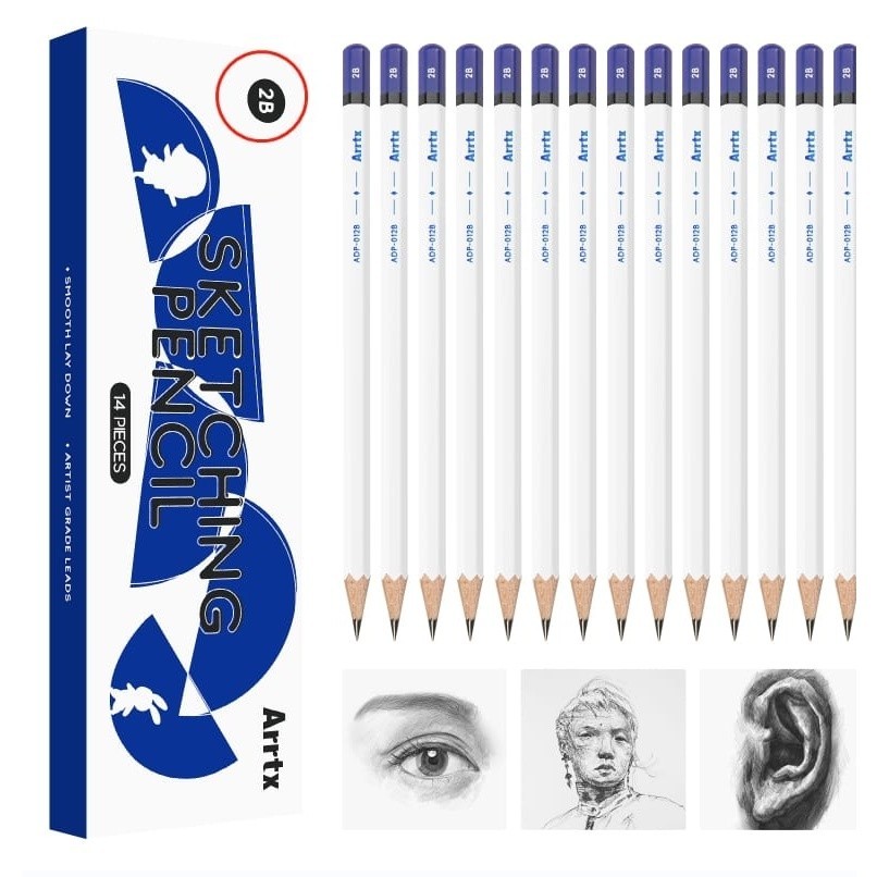 

ARRTX drawing pencil/pensil tulis/pensil gambar tidak mudah patah (PCS)