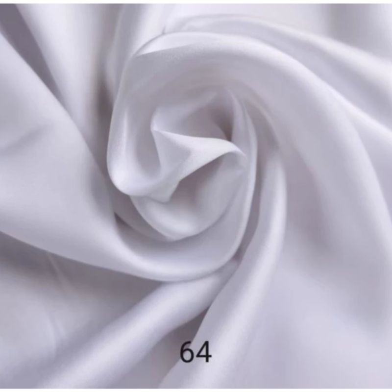 Kain meteran bahan full cotton TC 200 TC 250 TC300 polos putih