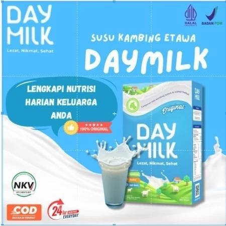 

Daymilk Susu Kambing Etawa Bubuk Rasa Original Rendah Gula