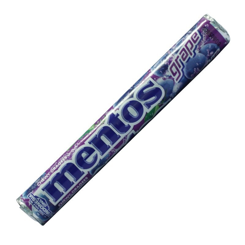 

GWP - Mentos Permen Roll Grape 37Gr