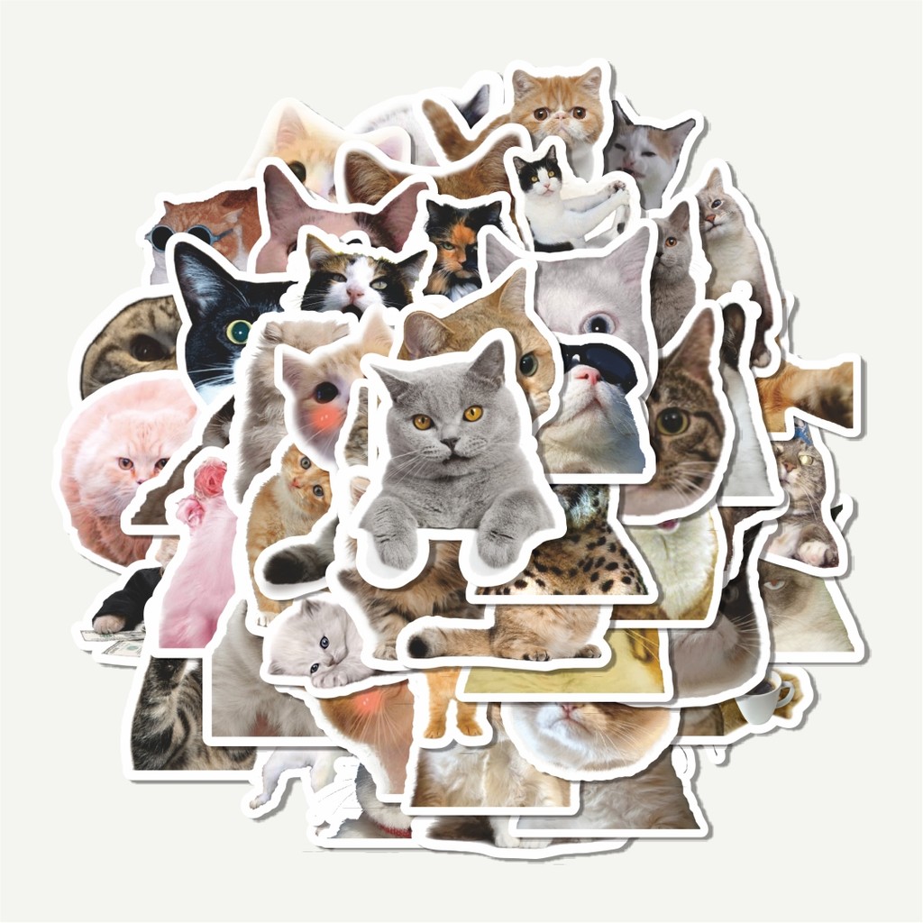 

Sticker Pack Stiker Funny Cats Emoji Series [Seri Emoji Kucing Lucu] | Sticker TUMBLR | Stiker LAPTOP KOPER HELM